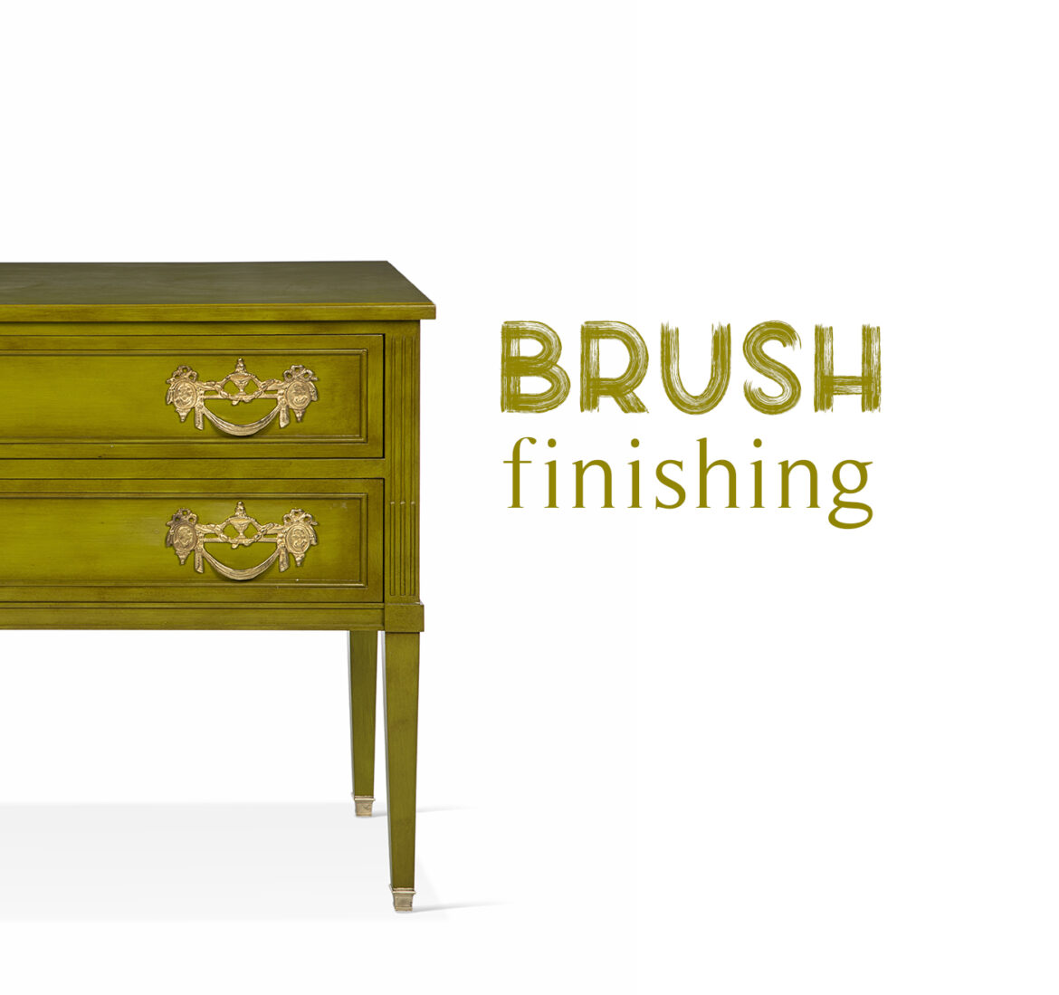 Brush finishing brush finishing